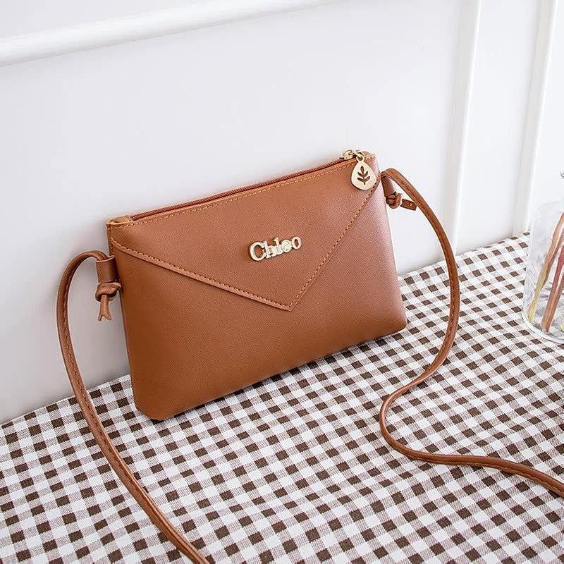 Elegant Women&#39;s Leather Handbag With Adjustable Strap