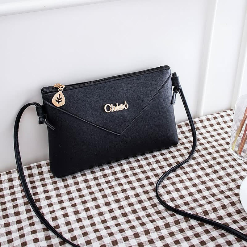 Elegant Women&#39;s Leather Handbag With Adjustable Strap