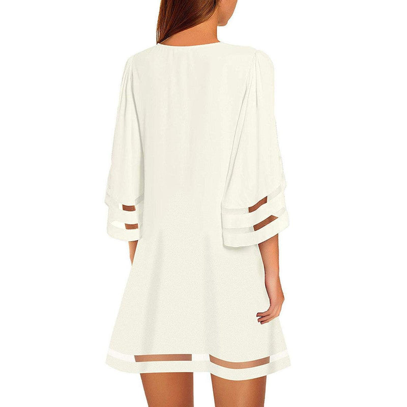 Elegant Women&#39;s Spring Dress With Flattering Fit