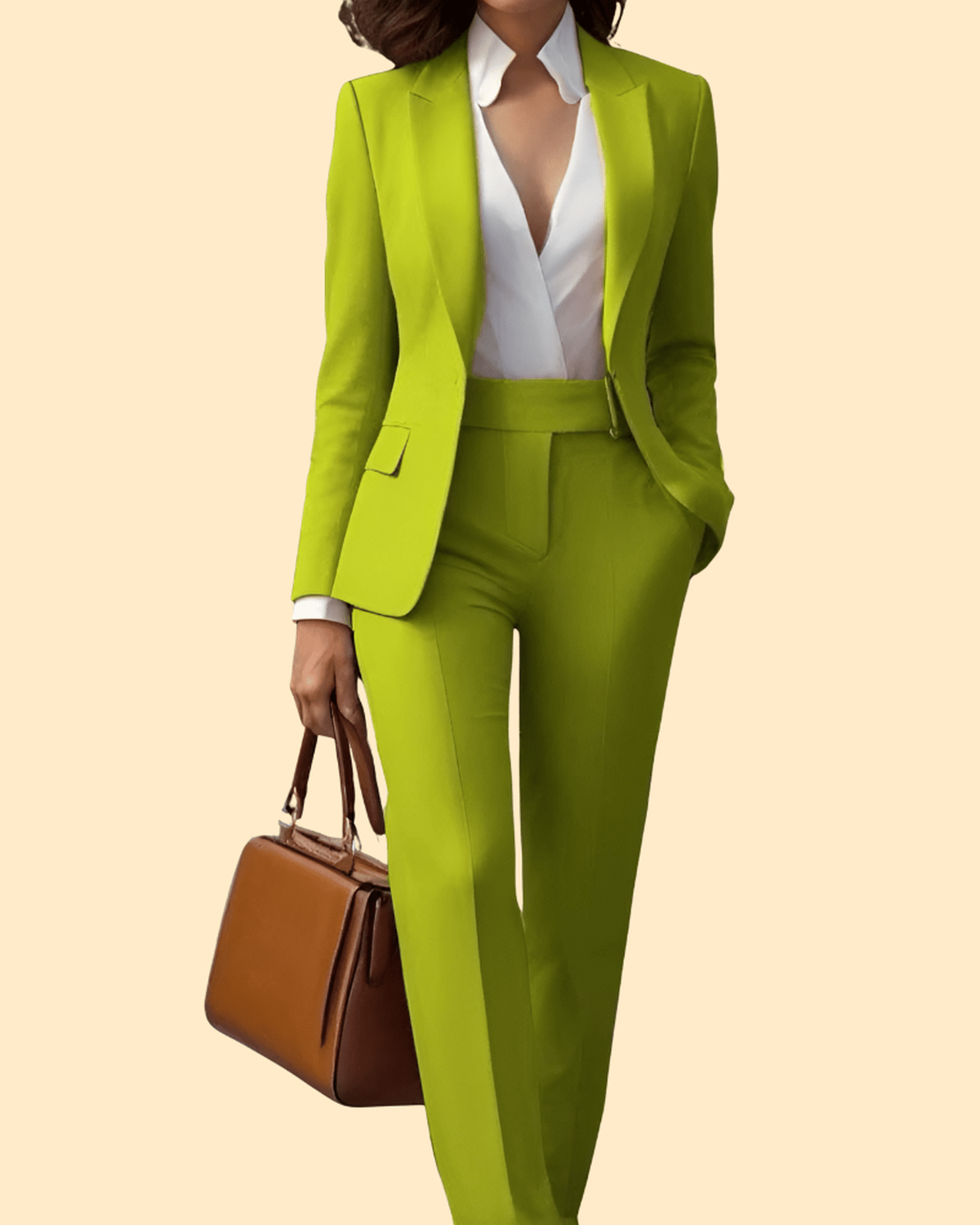 Elegant Women&#39;s Tailored Business Suit Set