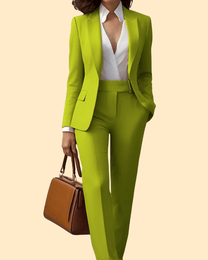 Elegant Women&#39;s Tailored Business Suit Set