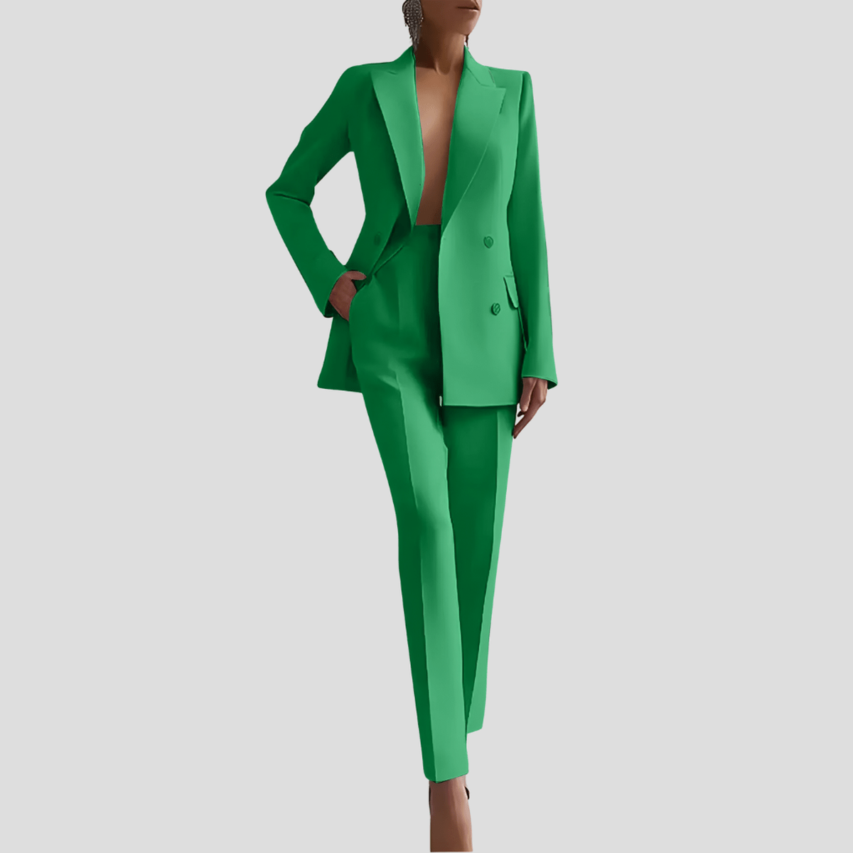 Elegant Women&#39;s Tailored Business Suit Set