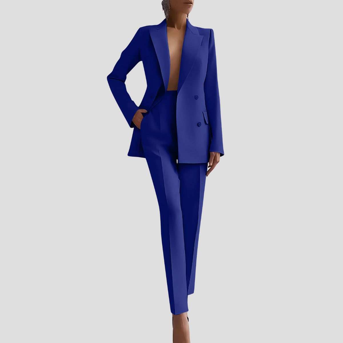 Elegant Women&#39;s Tailored Business Suit Set
