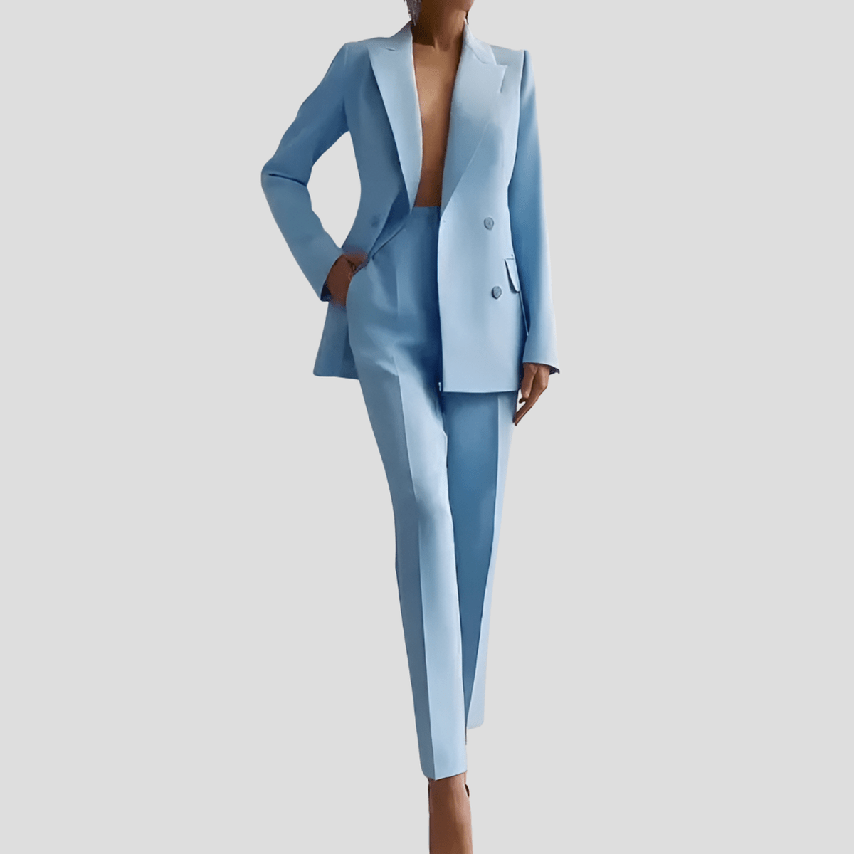 Elegant Women&#39;s Tailored Business Suit Set