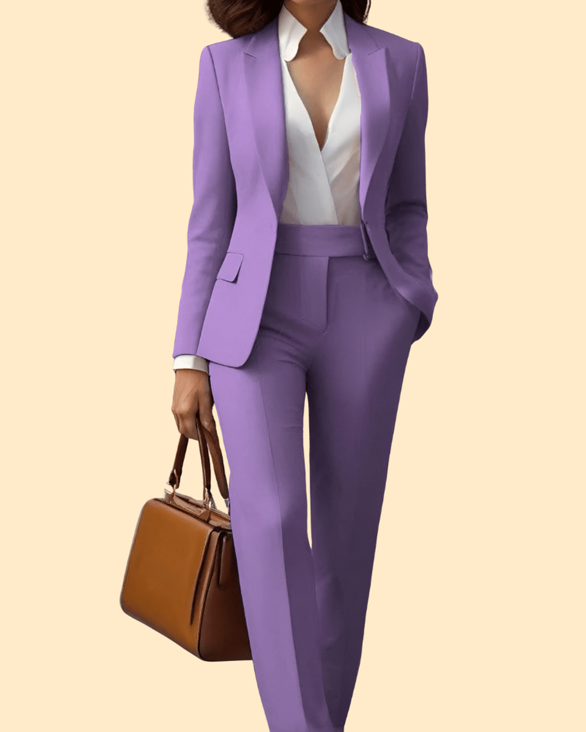 Elegant Women&#39;s Tailored Business Suit Set
