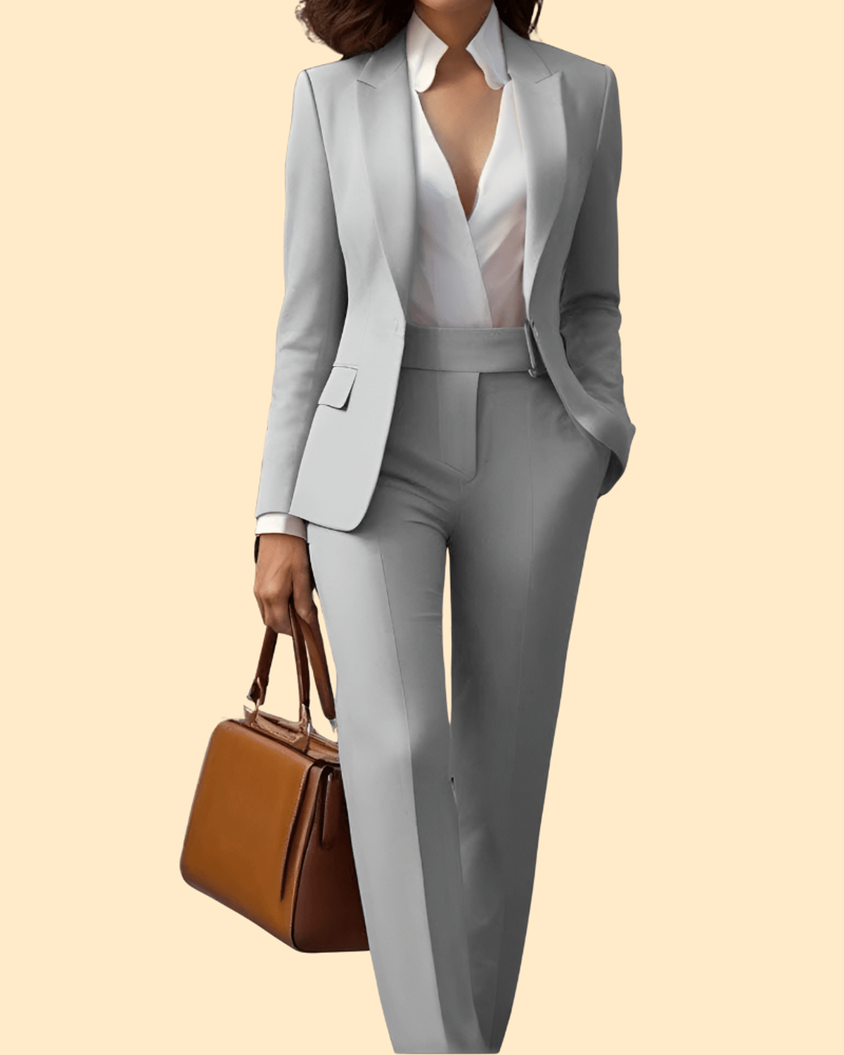 Elegant Women&#39;s Tailored Business Suit Set