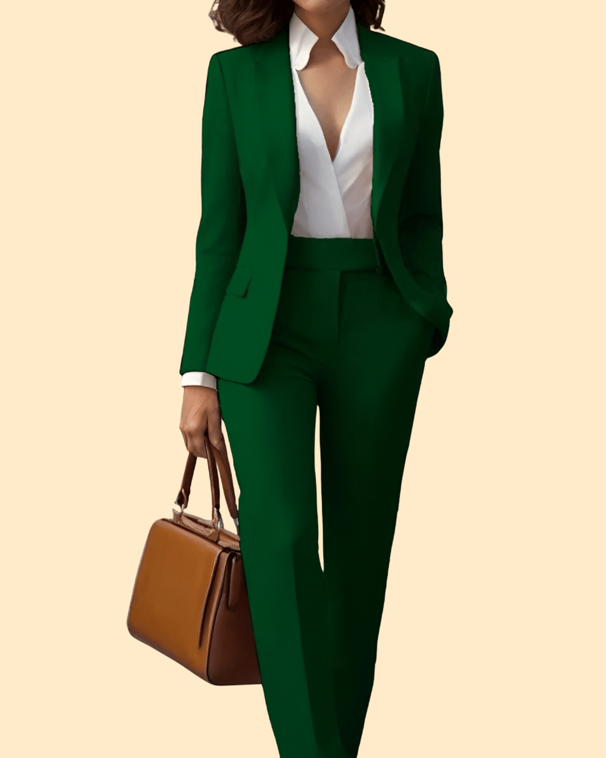 Elegant Women&#39;s Tailored Business Suit Set