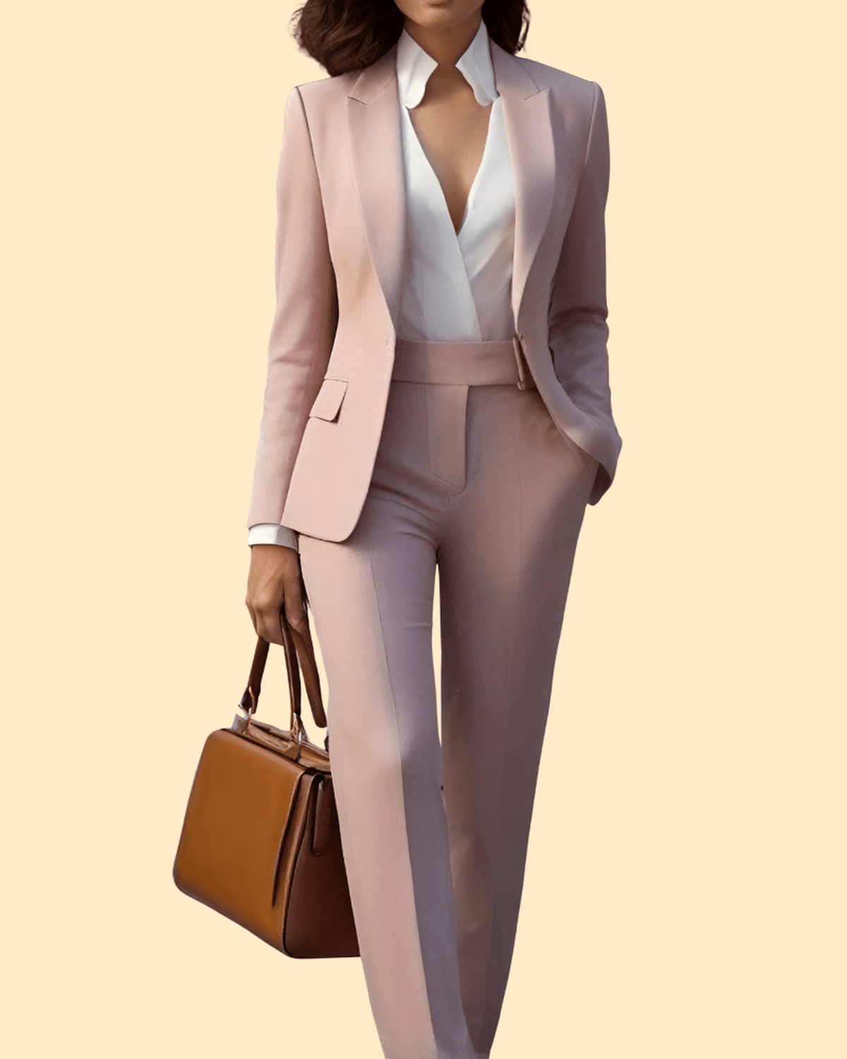 Elegant Women&#39;s Tailored Business Suit Set