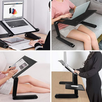 Ergonomic 360° Rotating Laptop Stand With Adjustable Height