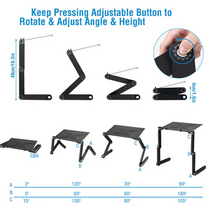 Ergonomic 360° Rotating Laptop Stand With Adjustable Height