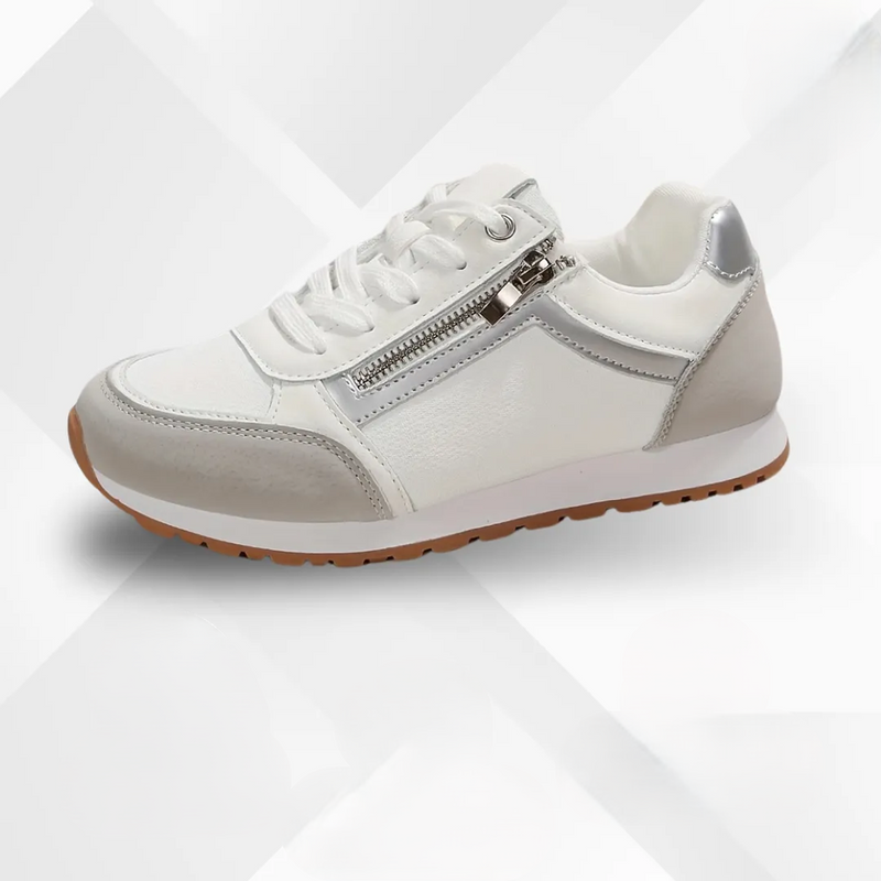 Ergonomic Women&#39;s Sneakers With Slip-Resistant Sole And Breathable Design
