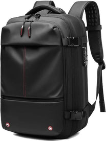Expandable Compression Backpack With Anti-Theft Lock And Wet/Dry Separation