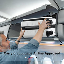 Expandable Hard-Shell Suitcase Set With Front Pocket And TSA Lock