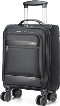 Expandable Soft Cabin Suitcase With Wheels - Lightweight And Airline Approved