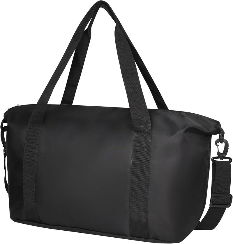 Expandable Travel Bag With Waterproof Wet Pocket And Trolley Sleeve