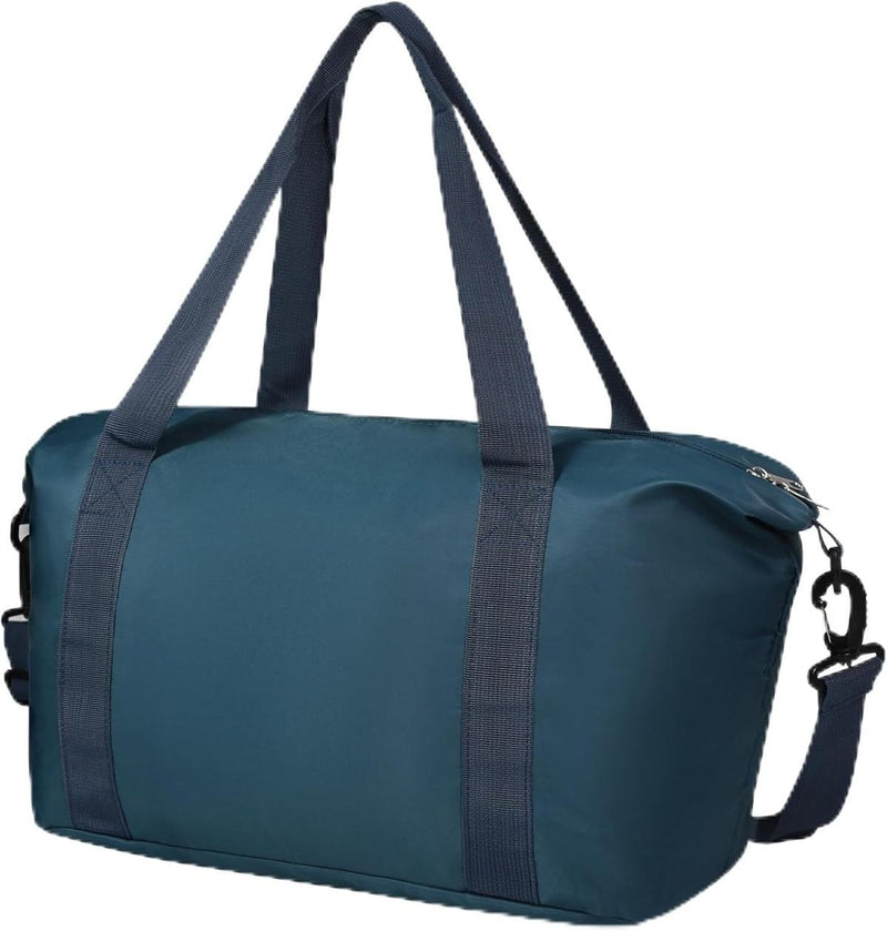 Expandable Travel Bag With Waterproof Wet Pocket And Trolley Sleeve
