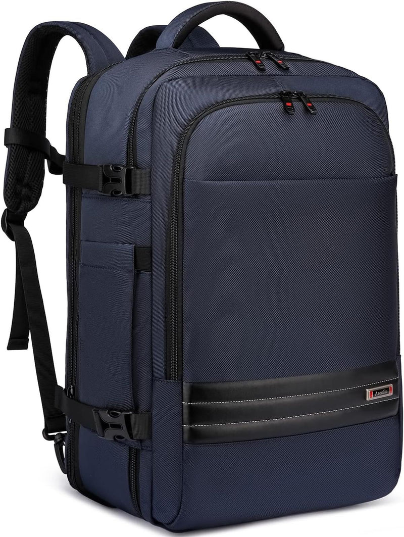 Expandable Waterproof Travel Backpack With Laptop Compartment 45L-55L