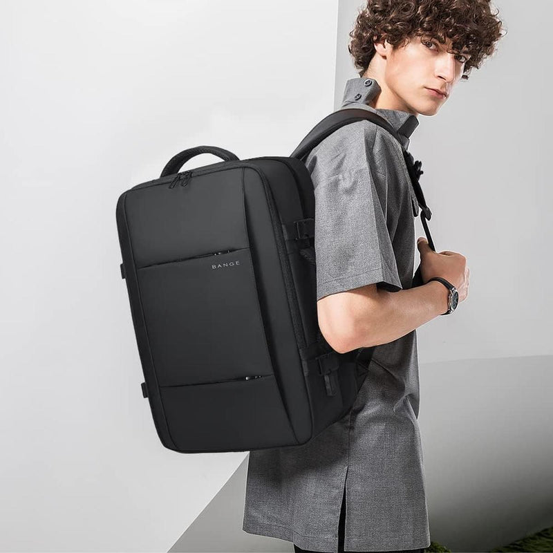 Expandable Waterproof Travel Backpack With Laptop Compartment And Duffle Option