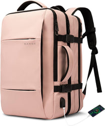 Expandable Waterproof Travel Backpack With Laptop Compartment And Duffle Option