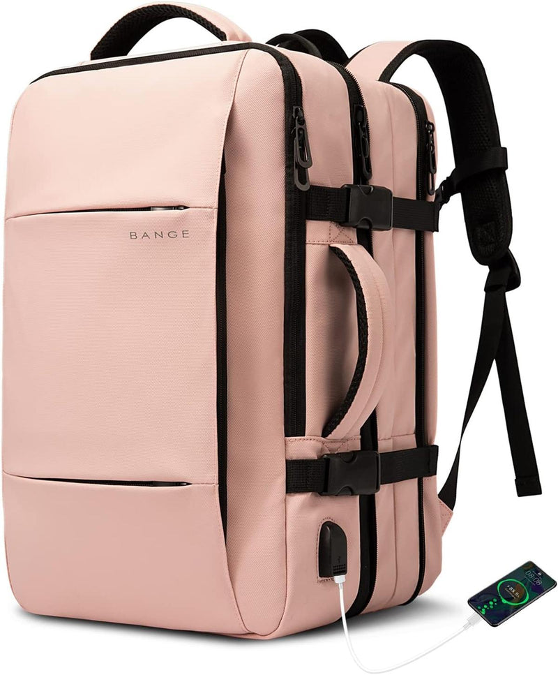 Expandable Waterproof Travel Backpack With Laptop Compartment And Duffle Option