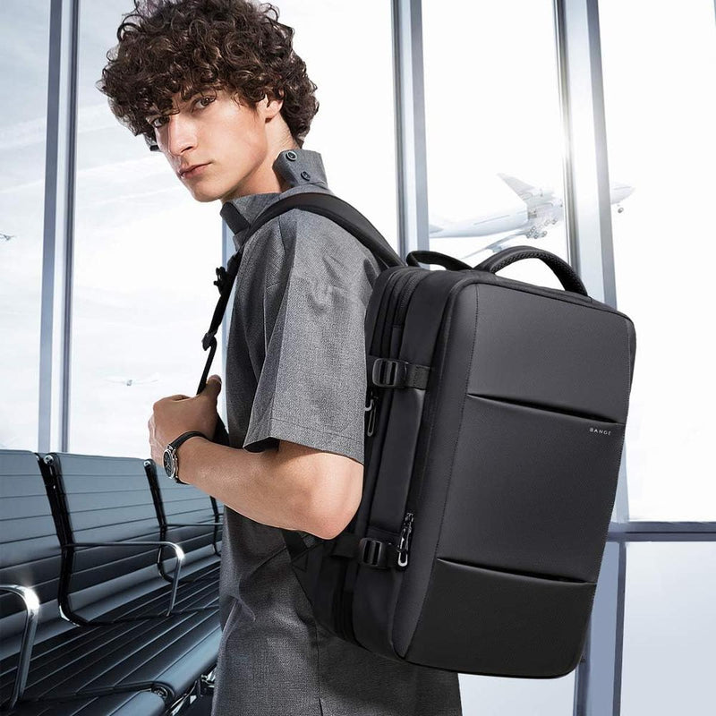 Expandable Waterproof Travel Backpack With Laptop Compartment And Duffle Option