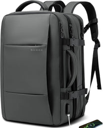 Expandable Waterproof Travel Backpack With Laptop Compartment And Duffle Option