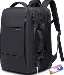 Expandable Waterproof Travel Backpack With Laptop Compartment And Duffle Option
