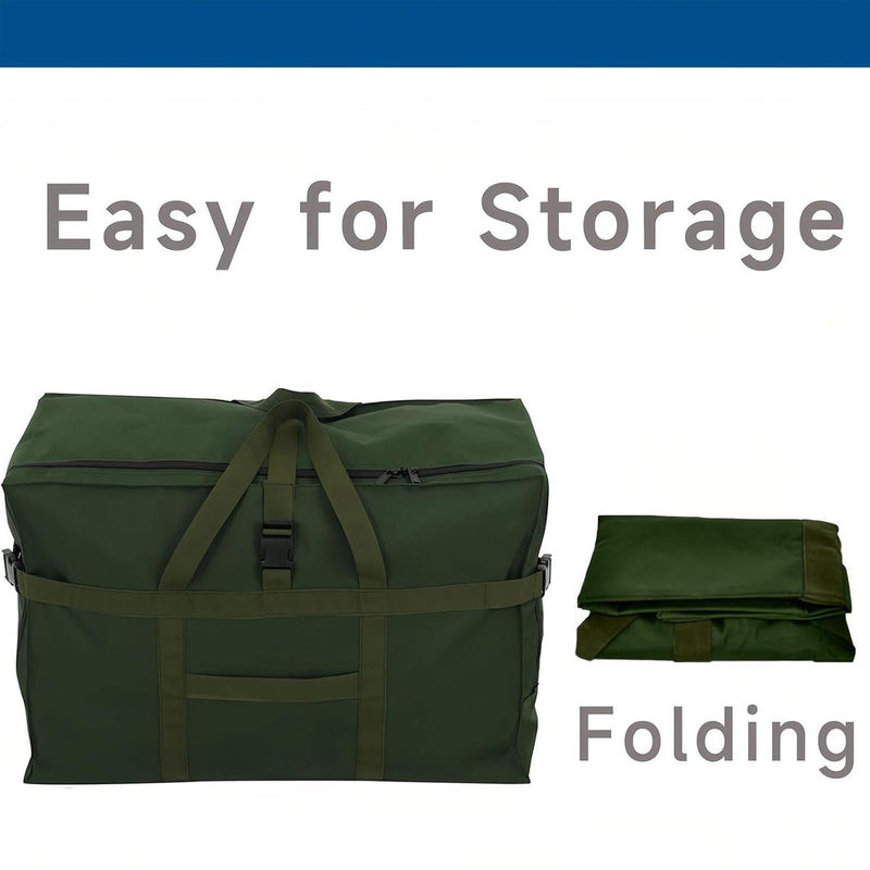 Extra Large 120L Waterproof Duffel Bag - Foldable Travel Storage Solution