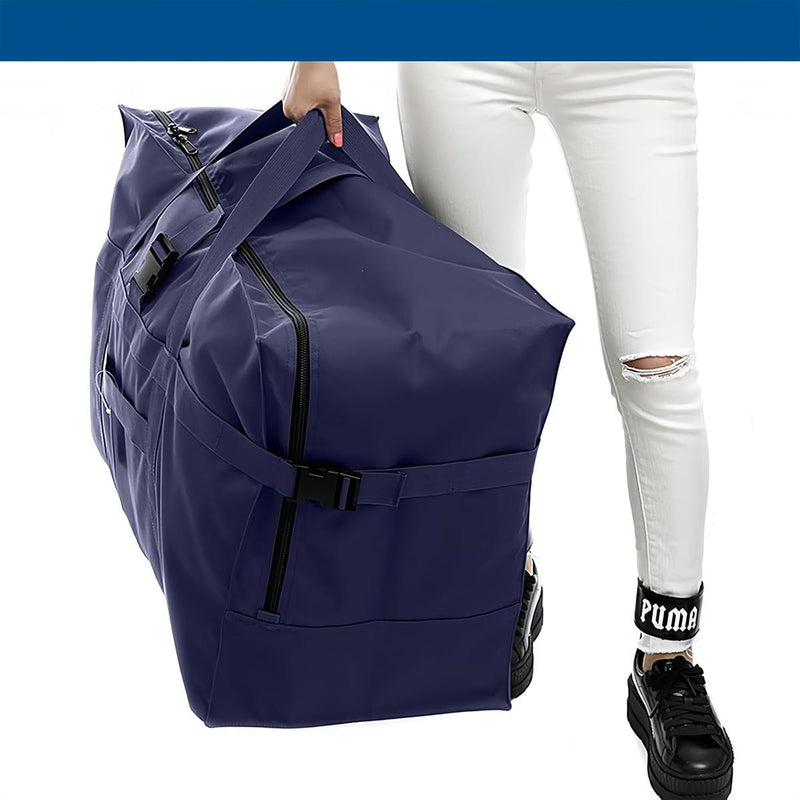 Extra Large 120L Waterproof Duffel Bag - Foldable Travel Storage Solution