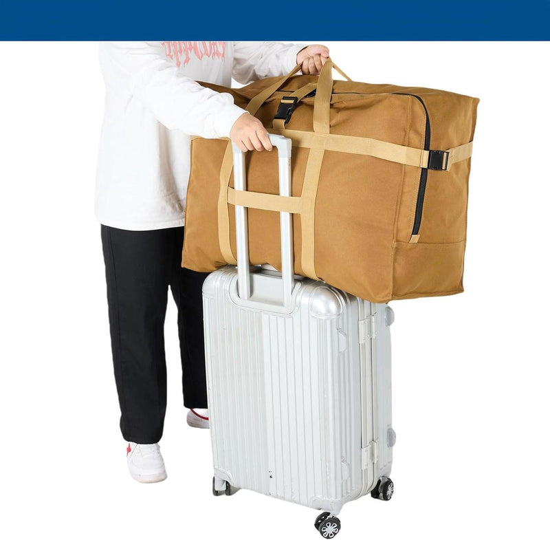 Extra Large 120L Waterproof Duffel Bag - Foldable Travel Storage Solution
