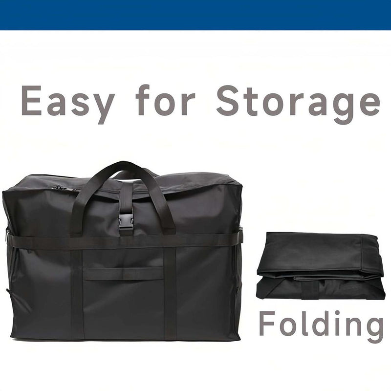 Extra Large 120L Waterproof Duffel Bag - Foldable Travel Storage Solution