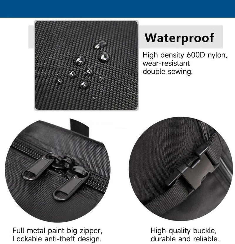 Extra Large 120L Waterproof Duffel Bag - Foldable Travel Storage Solution