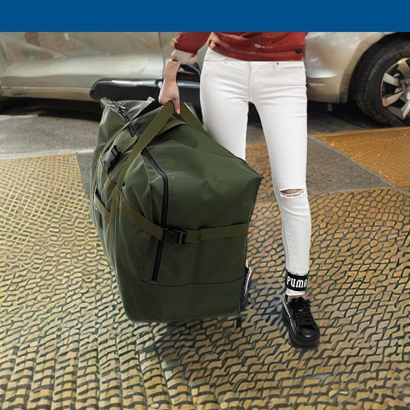 Extra Large 120L Waterproof Duffel Bag - Foldable Travel Storage Solution