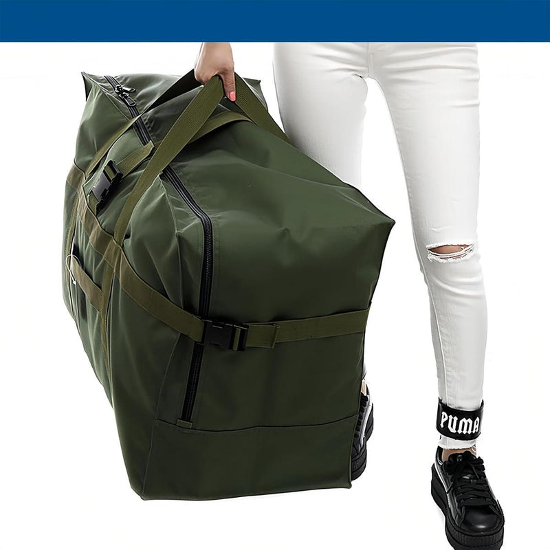 Extra Large 120L Waterproof Duffel Bag - Foldable Travel Storage Solution