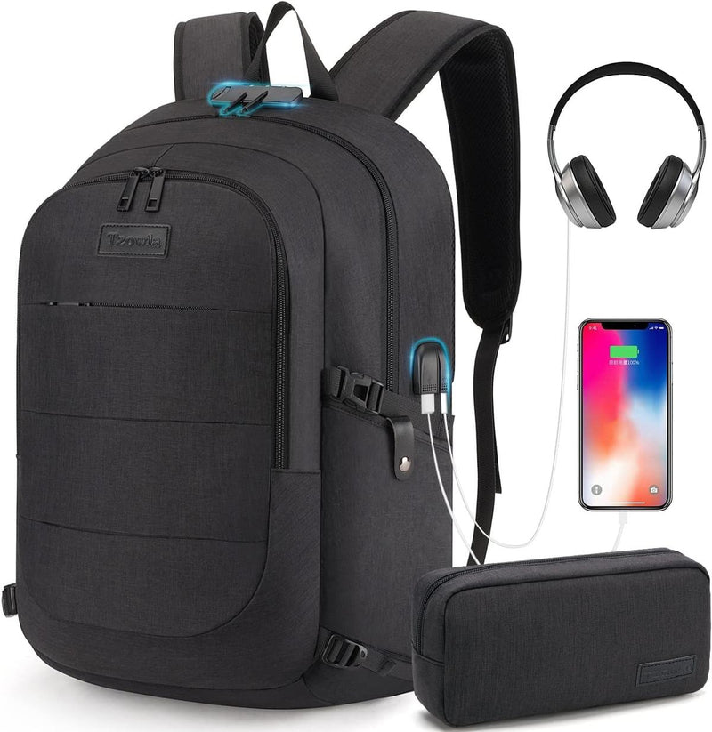 Extra Large Anti-Theft Laptop Backpack With USB Port – 30–50L