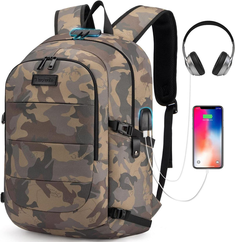 Extra Large Anti-Theft Laptop Backpack With USB Port – 30–50L