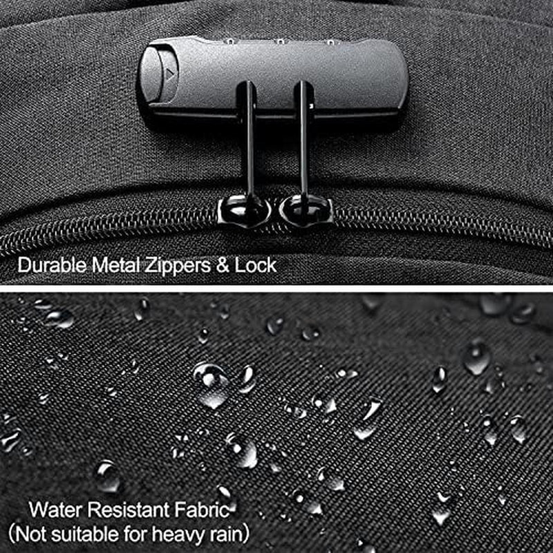 Extra Large Anti-Theft Laptop Backpack With USB Port – 30–50L