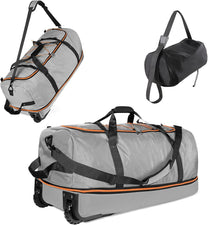 Extra Large Expandable Rolling Duffle Bag 110L-140L Foldable Waterproof Travel Luggage