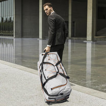 Extra Large Expandable Rolling Duffle Bag 110L-140L Foldable Waterproof Travel Luggage