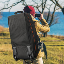 Extra Large Expandable Rolling Duffle Bag 110L-140L Foldable Waterproof Travel Luggage
