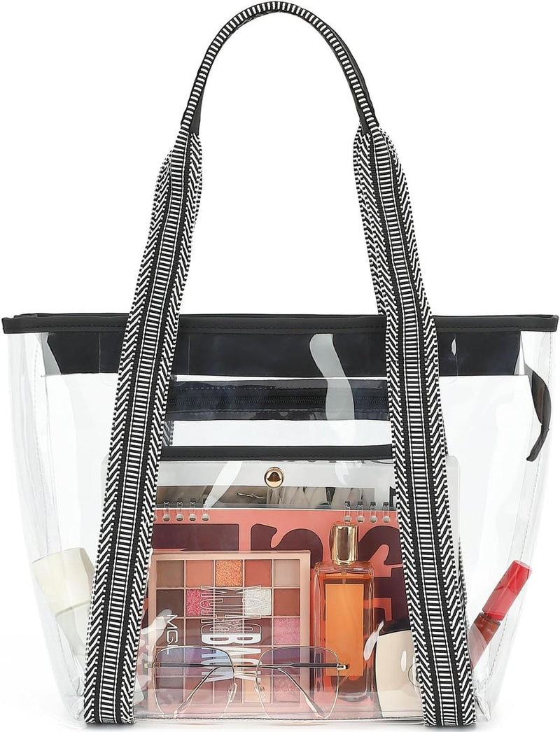Extra Large Transparent Mesh Beach Bag With 8 Pockets - Buy 1 Get 1 Free
