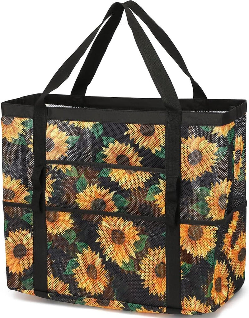 Extra Large Transparent Mesh Beach Bag With 8 Pockets - Buy 1 Get 1 Free