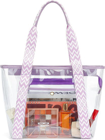 Extra Large Transparent Mesh Beach Bag With 8 Pockets - Buy 1 Get 1 Free