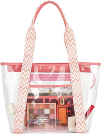 Extra Large Transparent Mesh Beach Bag With 8 Pockets - Buy 1 Get 1 Free