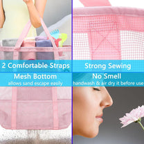 Extra Large Transparent Mesh Beach Bag With 8 Pockets - Buy 1 Get 1 Free