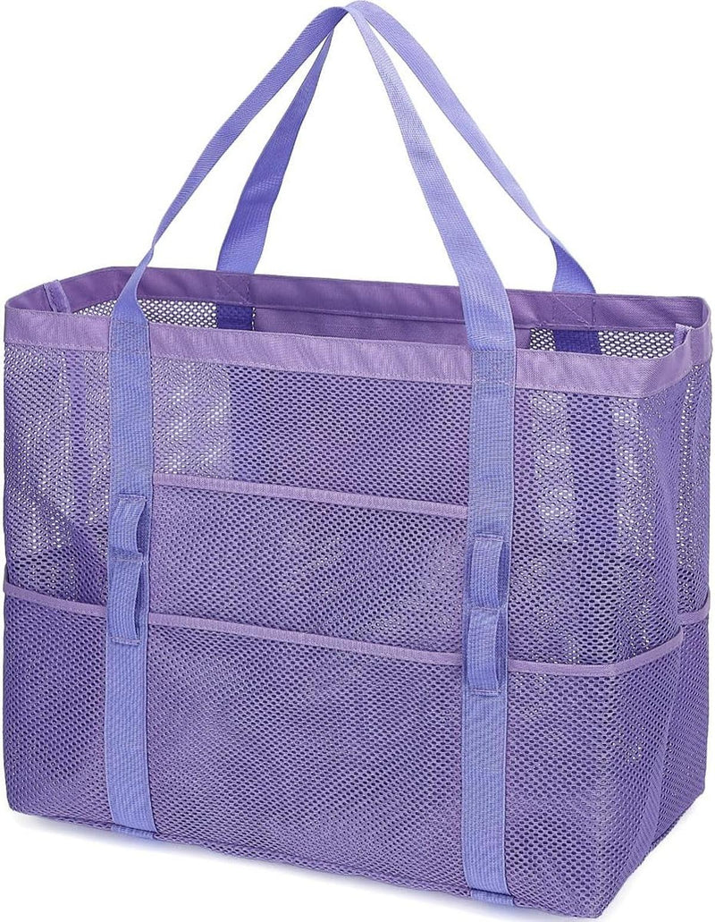Extra Large Transparent Mesh Beach Bag With 8 Pockets - Buy 1 Get 1 Free