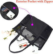 Extra Large Transparent Mesh Beach Bag With 8 Pockets - Buy 1 Get 1 Free
