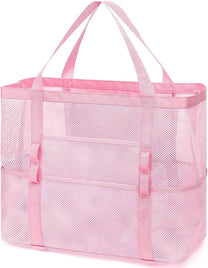 Extra Large Transparent Mesh Beach Bag With 8 Pockets - Buy 1 Get 1 Free
