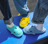Shark Design Slippers With Non-Slip Sole