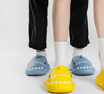 Shark Design Slippers With Non-Slip Sole